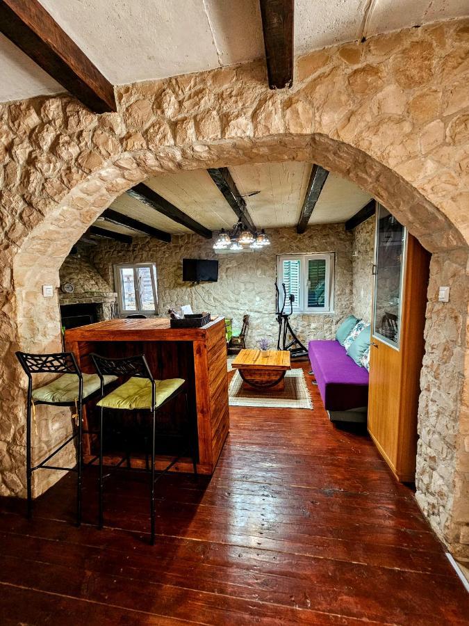 Dalmatia Rustica Comfortable One Bedroom+Fireplace Zadar Dış mekan fotoğraf
